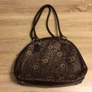 NWOT BERGE Genuine Leather Bag